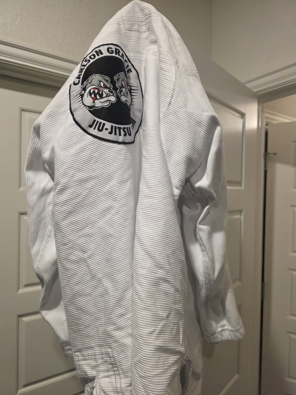 White Jiu-Jitsu Gi Jacket - Men's A3